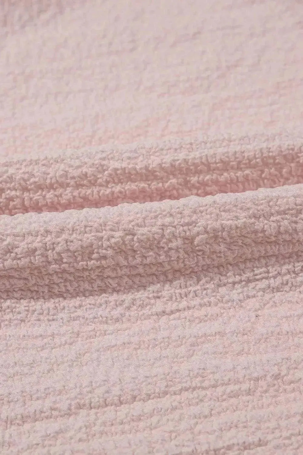 Textured Bow Knot Blouse with Frilled Butterfly Sleeves - Redemption By Ashley North