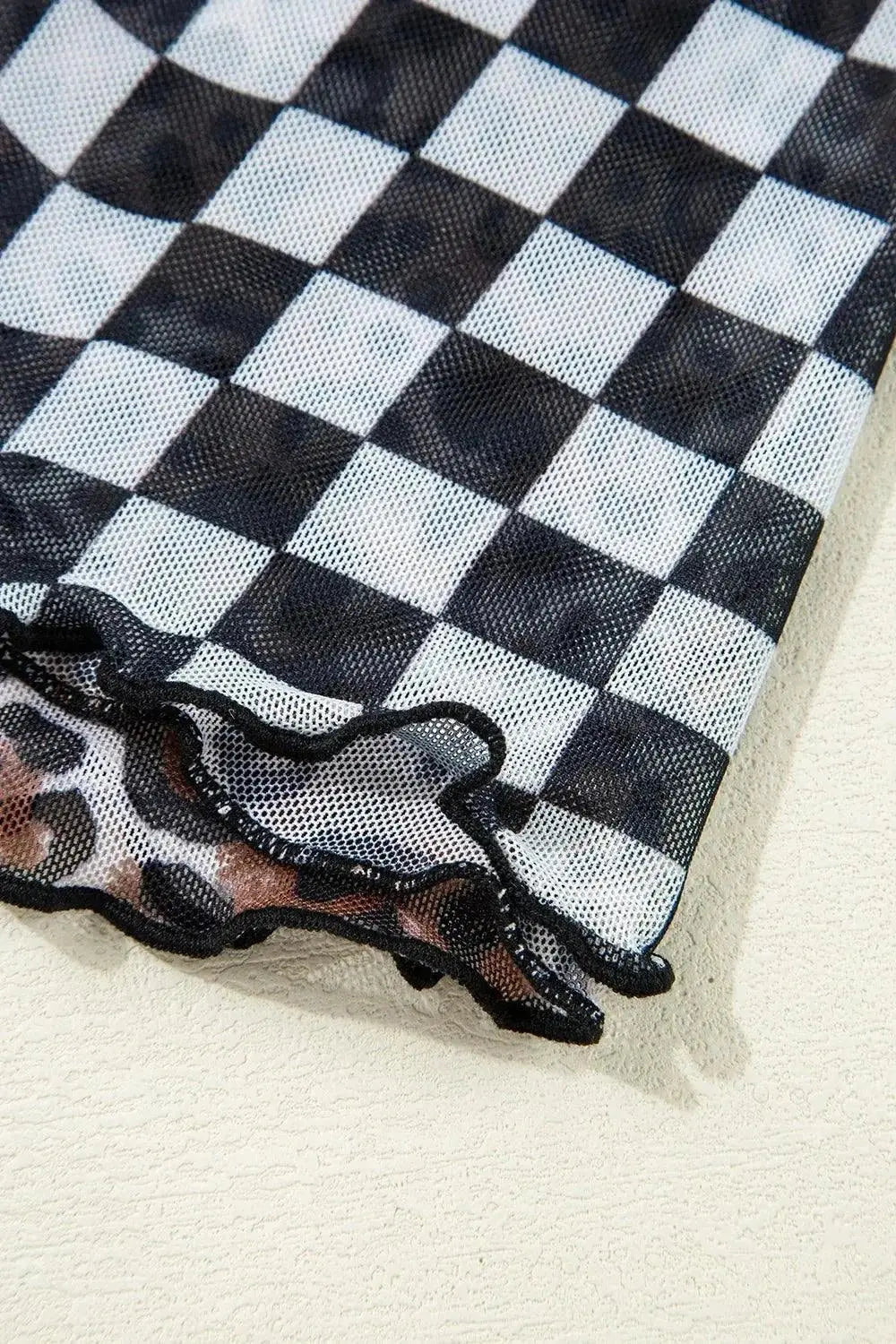 Checkered Sleeveless Midi Dress for Effortless Style and Elegance - Redemption By Ashley North