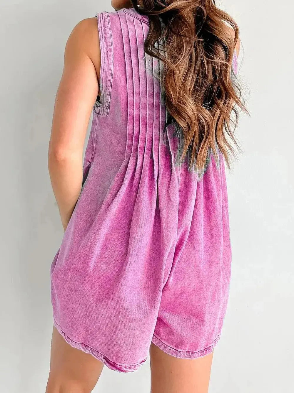 Tied Romper with Pockets - Stylish and Convenient Summer Wear - Redemption By Ashley North
